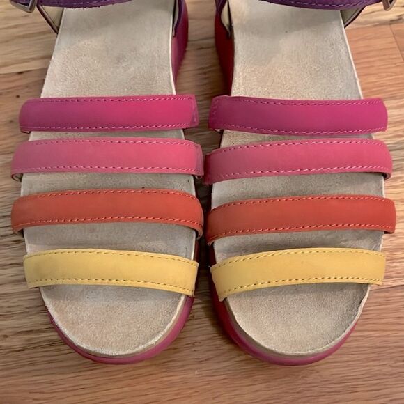 Dansko Roxie Rainbow Multicolor Sandals size 38 / 7.5-8 - Picture 9 of 12